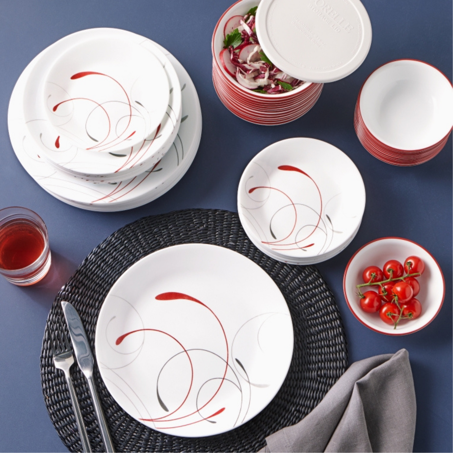 Corelle® - Splendor Round 18 Pc Dinnerware Set