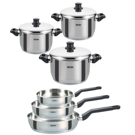 Soltam Alon 9-Piece Cookware Set