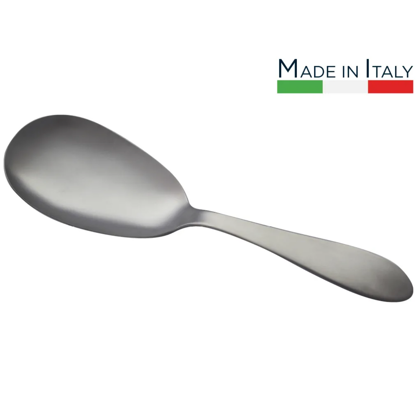 Salvinelli ICE Matte Stainless Steel Serving Spoon 26cm