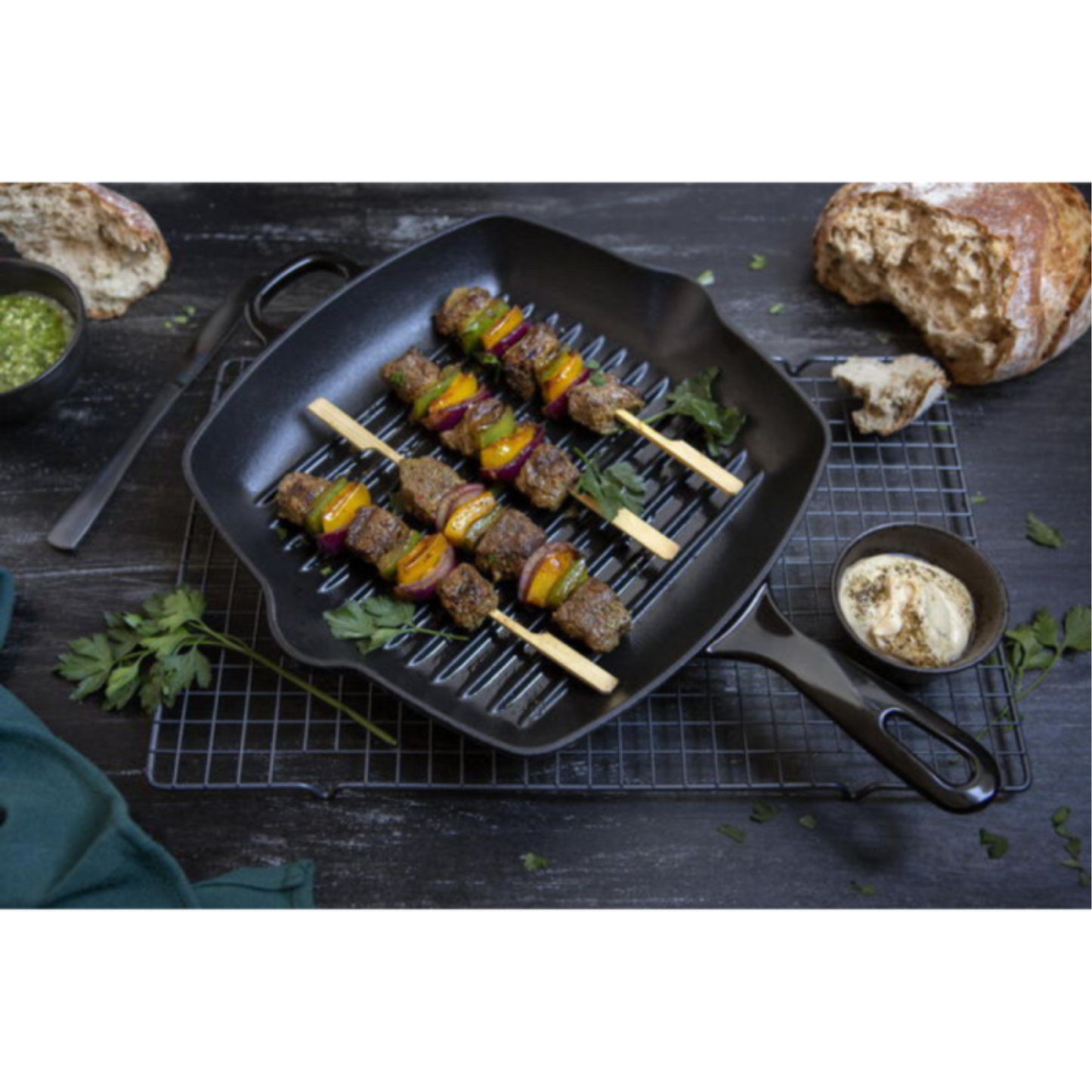 BK Bourgogne 26cm Cast Iron Grill Pan