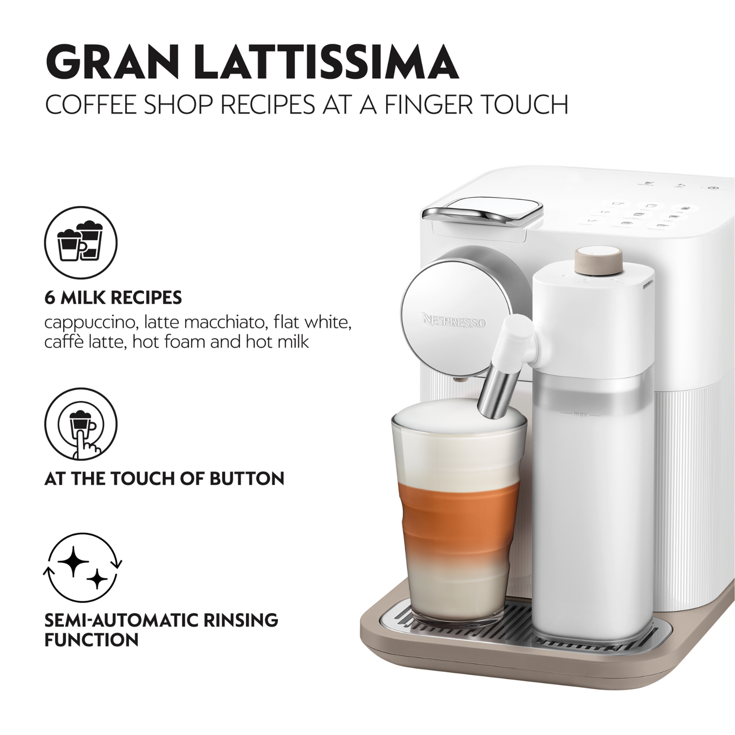 Nespresso Gran Lattissima Coffee Machine