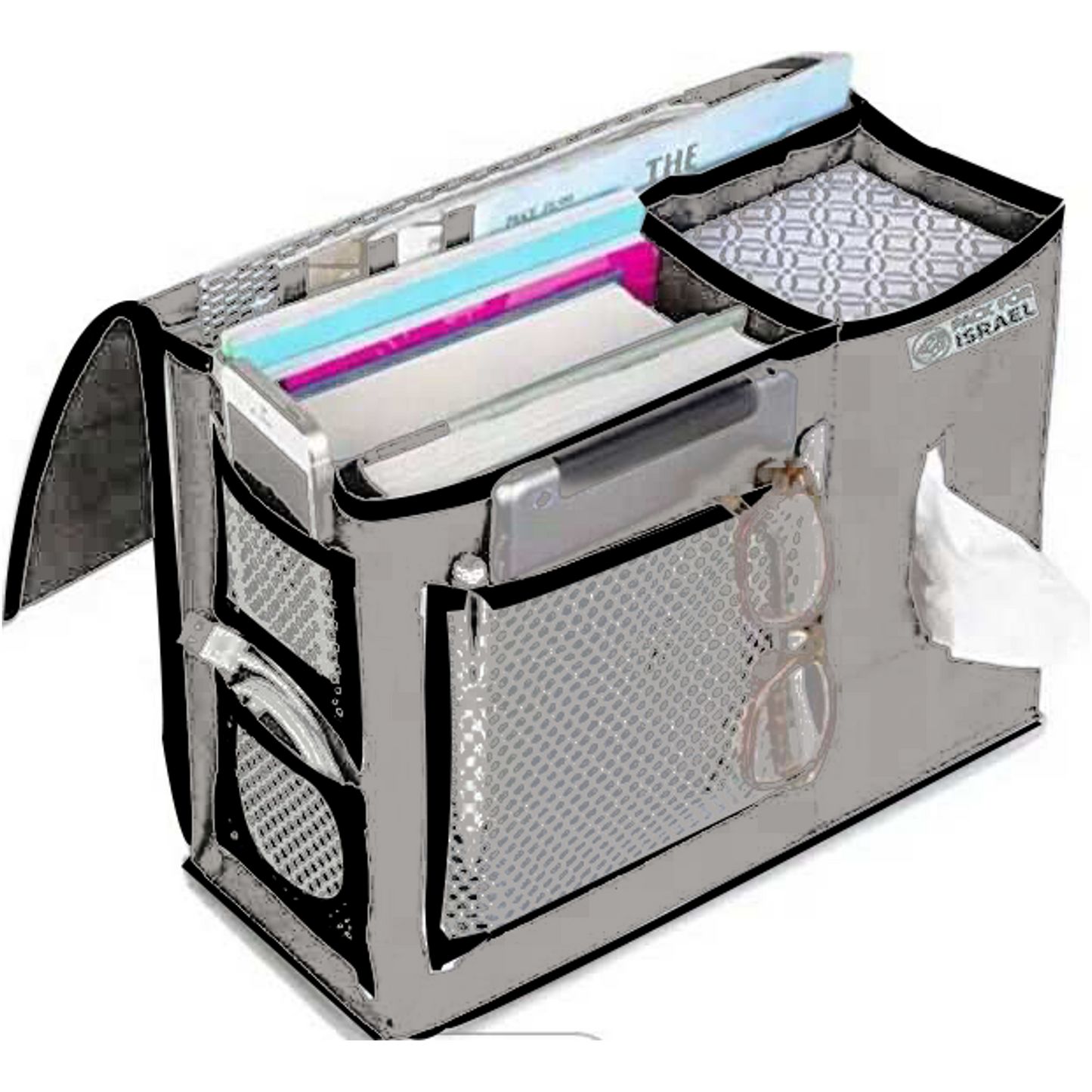 Bedside Caddy Storage Organizer