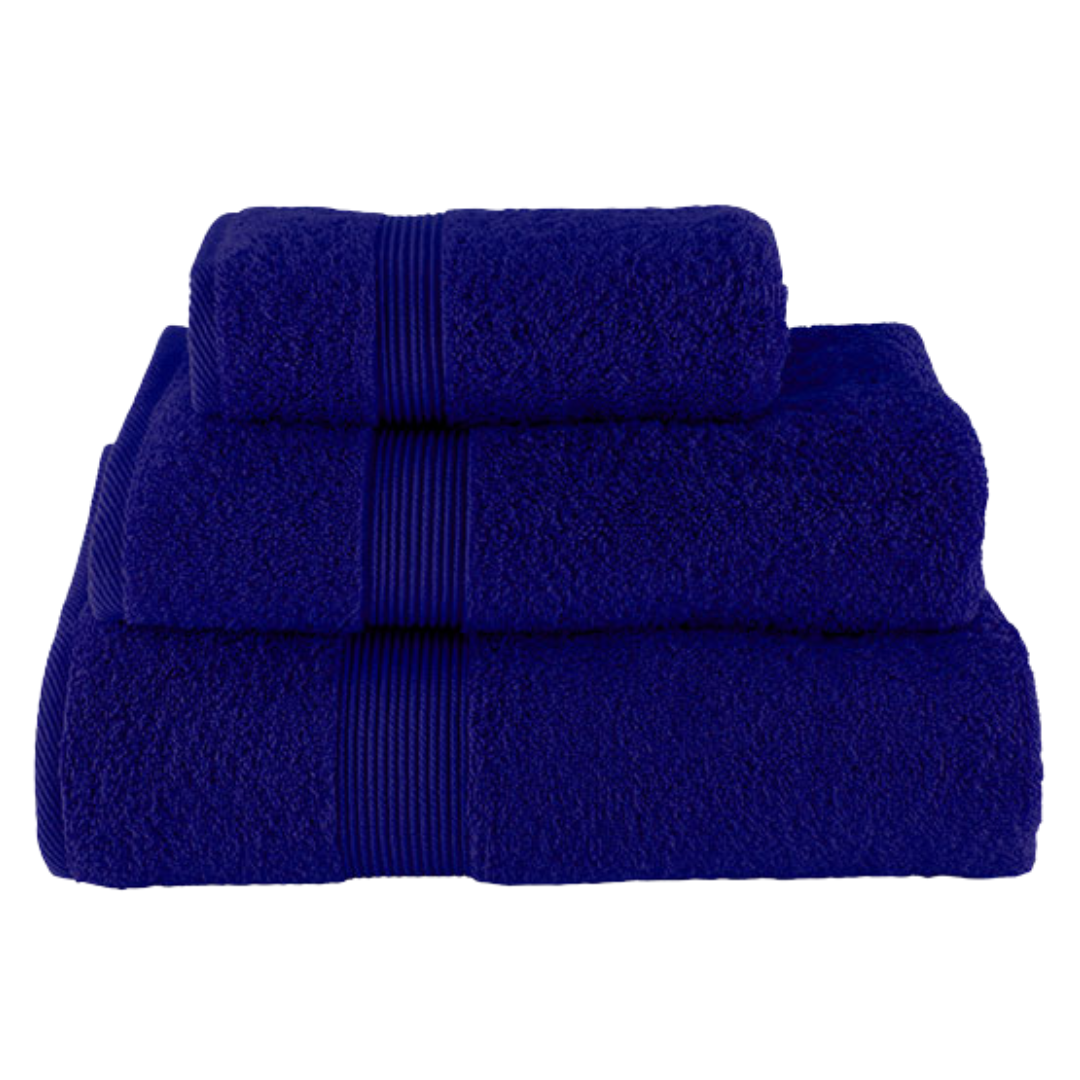 Exclusive Collection Cotton Towels - Navy