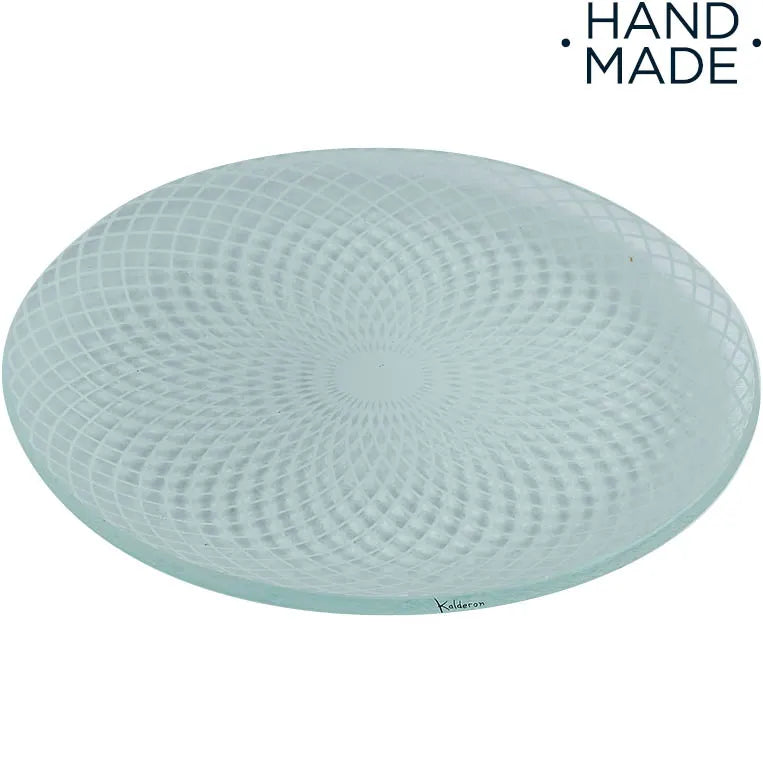 Kalderon Luxury 9-Inch Serving Plate White
