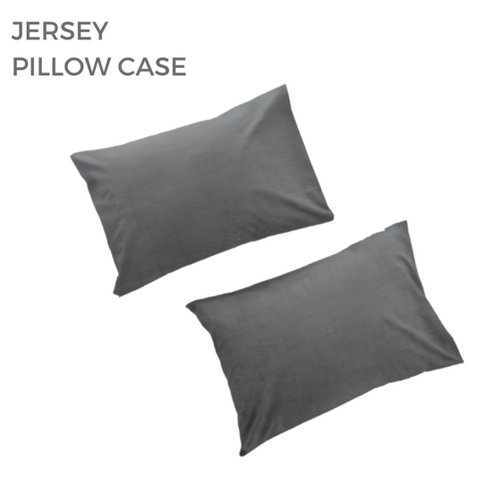 Jersey Cotton Pillowcases (2-Pack)