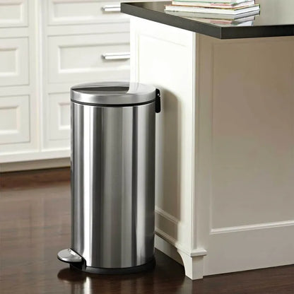 Simplehuman 30L Round Step Garbage Can
