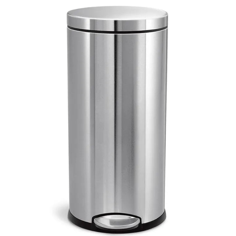 Simplehuman 30L Round Step Garbage Can