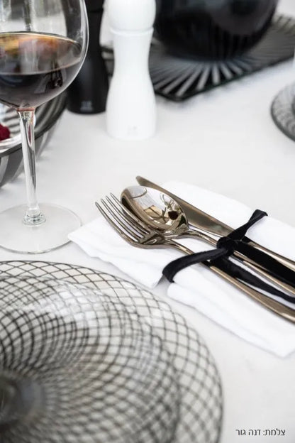 Kalderon Luxury 9-Inch Serving Plate Black