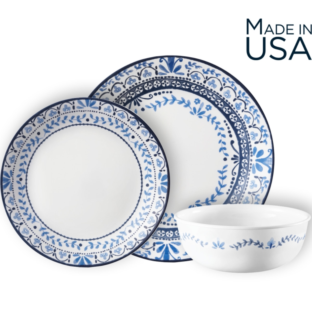 Corelle® Portofino 18 Pc Dinnerware Set – Israel Home Store