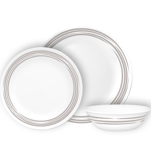 Corelle® - Brushed Silver 18 Pc Dinnerware Set