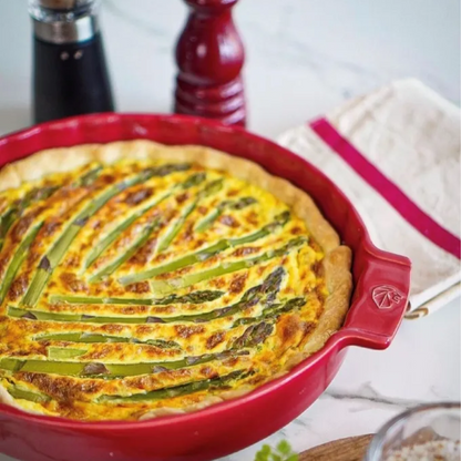 Peugeot Premium Red Round Pie Baking Dish 30cm