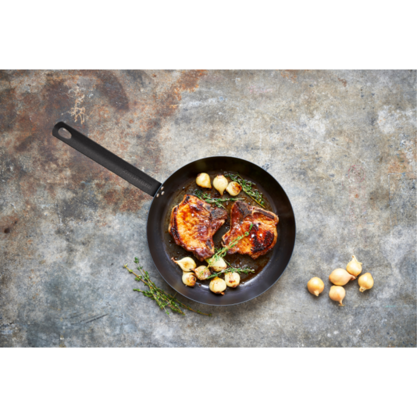 M&S 30cm Carbon Steel Pan