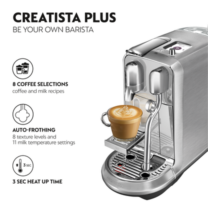 Nespresso Creatista Plus Coffee Machine