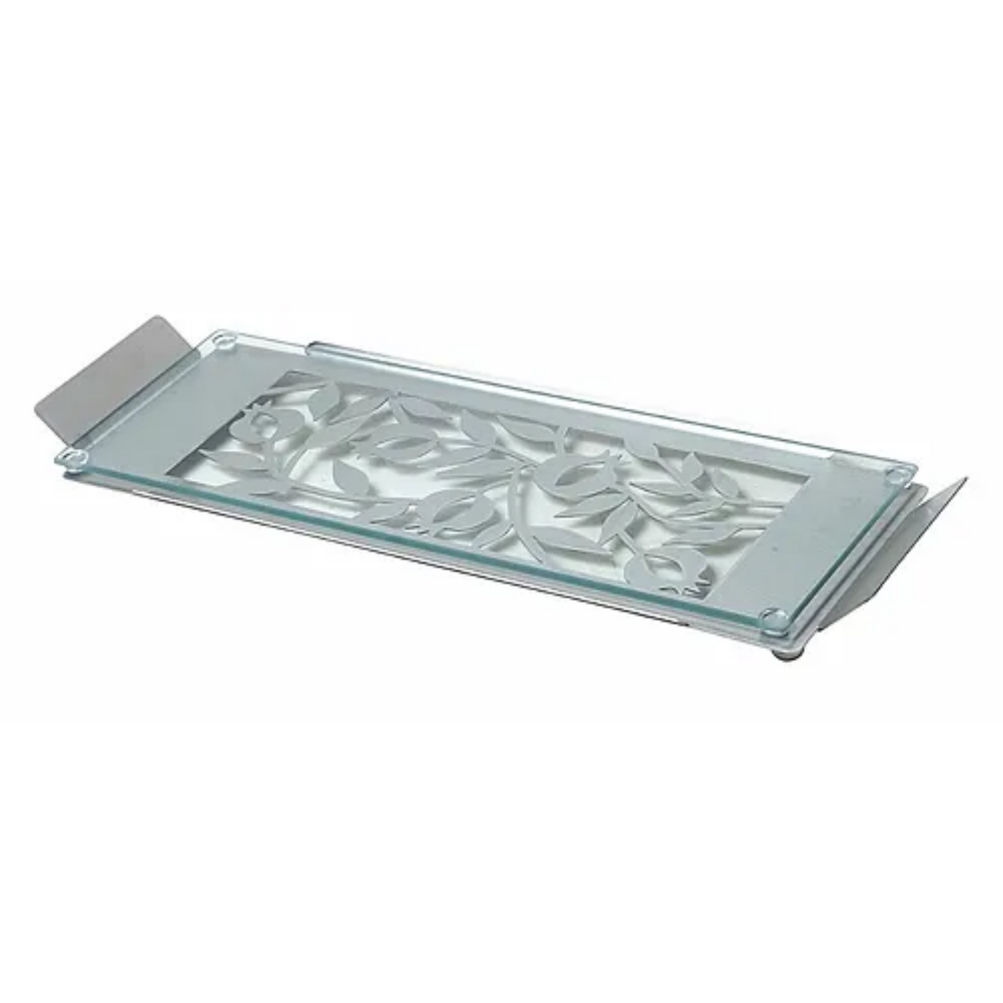 Elegant Stainless Steel Challah Serving Plate
