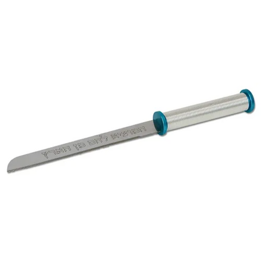 Elegant Challah Knife – Turquoise Rings Design