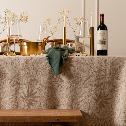Mocha Jungle Tablecloth