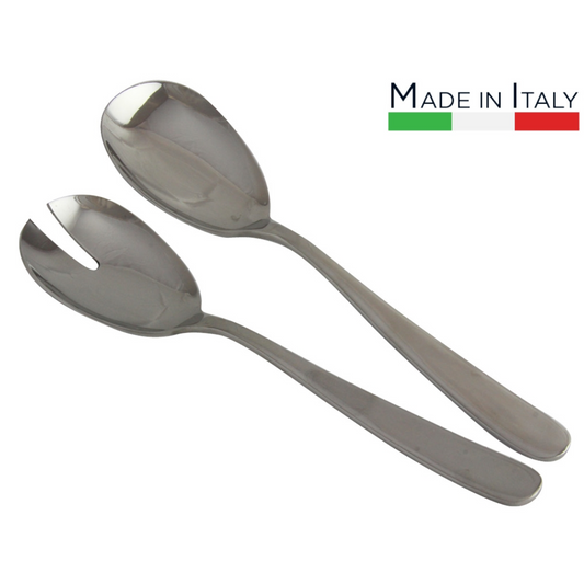 Salvinelli Stainless Steel Salad Servers