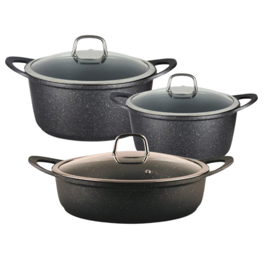 Soltam Richstone 6-Piece Cookware Set