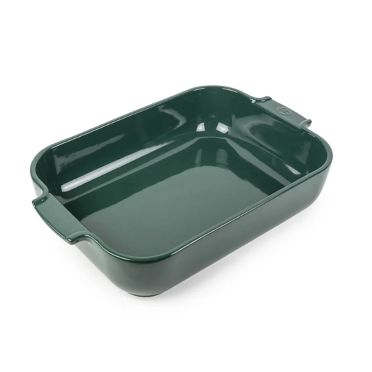 Peugeot Bottle Green Rectangular Baking Dish 36cm